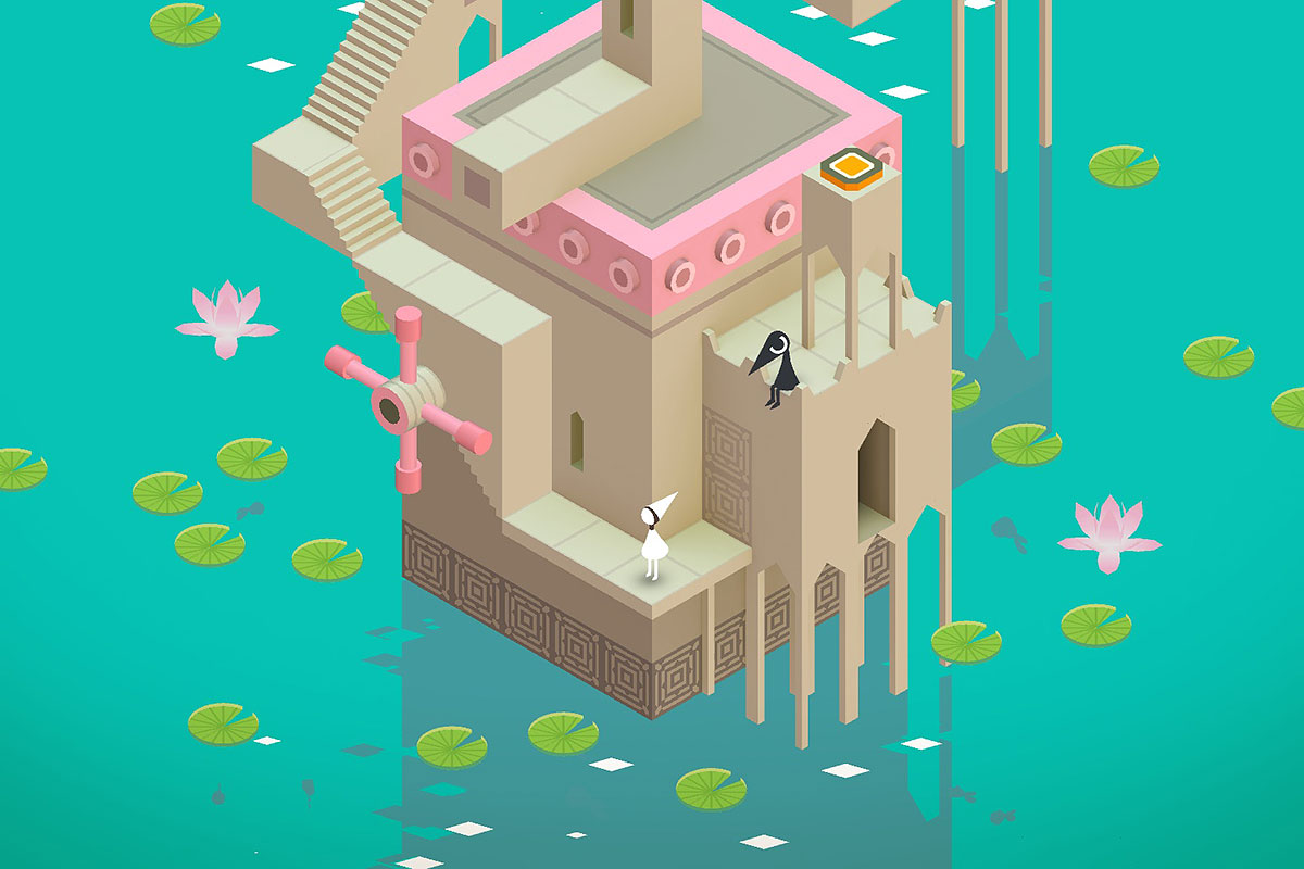 Another example of the art style in Monument Valley