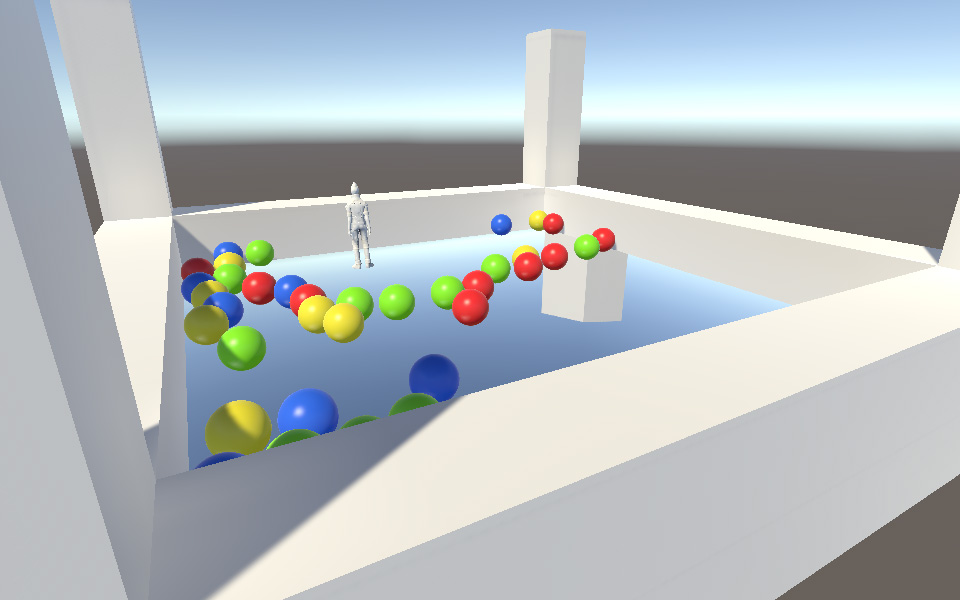 Image showing that reflection probes are not suited for realtime reflections by default